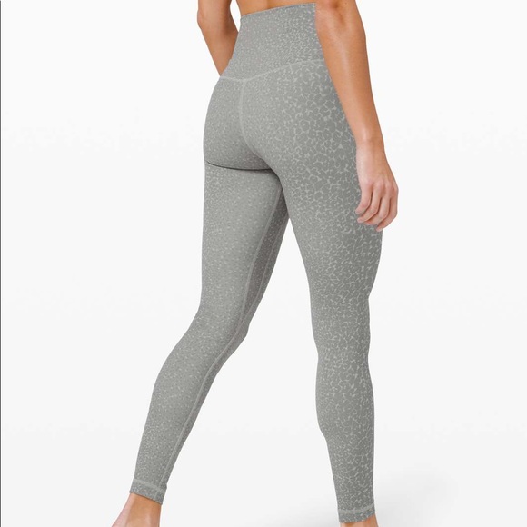 🌿Lululemon Align HR Pant Engineer Print Rare - Picture 6 of 7